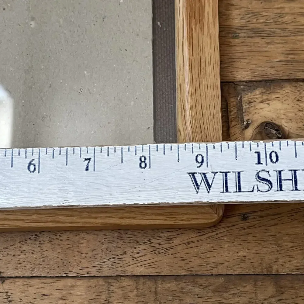 Vintage Light Wood Picture Frame 8 x 10 Rounded Corners Minimalism Modern